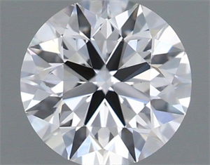 Picture of Natural Diamond 0.52 Carats, Round with Excellent Cut, E Color, VS1 Clarity and Certified by IGI