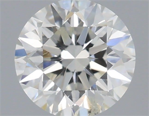 Foto Diamante Natural 0.47 quilates, Redondo , Color G, claridad SI2 y certificado IGI de