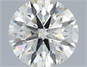 Natural Diamond 0.43 Carats, Round with Excellent Cut, I Color, SI2 Clarity and Certified by IGI