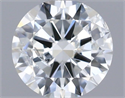 Natural Diamond 0.40 Carats, Round with Excellent Cut, G Color, SI2 Clarity and Certified by IGI