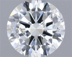Picture of Natural Diamond 0.40 Carats, Round with Excellent Cut, G Color, SI2 Clarity and Certified by IGI