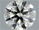 Natural Diamond 0.40 Carats, Round with Excellent Cut, J Color, SI2 Clarity and Certified by IGI