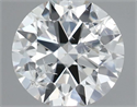 Natural Diamond 0.41 Carats, Round with Excellent Cut, G Color, SI2 Clarity and Certified by IGI