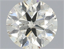 Natural Diamond 0.45 Carats, Round with Excellent Cut, I Color, SI2 Clarity and Certified by IGI
