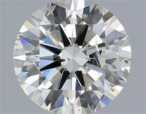 Foto Diamante Natural 0.50 quilates, Redondo , Color I, claridad SI2 y certificado IGI de