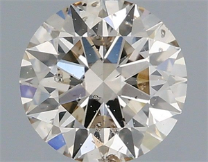 Foto Diamante Natural 0.50 quilates, Redondo , Color L, claridad SI2 y certificado IGI de