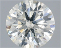 Natural Diamond 0.79 Carats, Round with Excellent Cut, I Color, SI2 Clarity and Certified by IGI