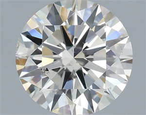 Foto Diamante Natural 0.70 quilates, Redondo , Color J, claridad SI1 y certificado IGI de