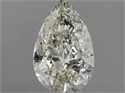 Natural Diamond 1.01 Carats, Pear with  Cut, I Color, I1 Clarity and Certified by IGI