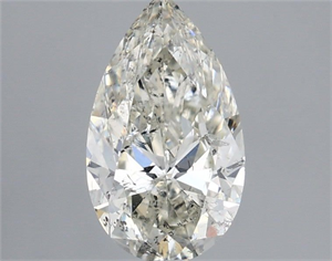 Picture of Natural Diamond 1.01 Carats, Pear with  Cut, I Color, SI2 Clarity and Certified by IGI