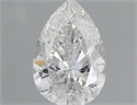 Natural Diamond 1.01 Carats, Pear with  Cut, G Color, I1 Clarity and Certified by IGI
