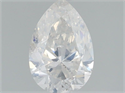 Natural Diamond 1.03 Carats, Pear with  Cut, G Color, I1 Clarity and Certified by IGI