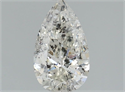 Natural Diamond 1.01 Carats, Pear with  Cut, G Color, I1 Clarity and Certified by IGI
