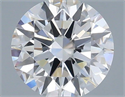 Del inventario de diamantes de laboratorio, 1.13 quilates, Redondo , Color D, claridad VS1 y certificado IGI