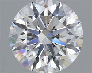Picture of Lab Grown Diamond 1.29 Carats, Round with Excellent Cut, E Color, VVS1 Clarity and Certified by IGI