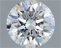 Lab Grown Diamond 1.15 Carats, Round with Excellent Cut, D Color, VVS1 Clarity and Certified by IGI