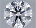 Lab Grown Diamond 1.15 Carats, Round with Excellent Cut, D Color, VVS2 Clarity and Certified by IGI