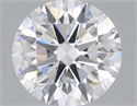 Lab Grown Diamond 1.13 Carats, Round with Excellent Cut, D Color, VVS2 Clarity and Certified by IGI