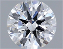 Del inventario de diamantes de laboratorio, 1.12 quilates, Redondo , Color D, claridad VVS2 y certificado IGI