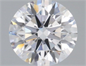 Del inventario de diamantes de laboratorio, 1.11 quilates, Redondo , Color D, claridad VS2 y certificado IGI