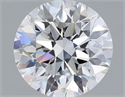 Lab Grown Diamond 1.12 Carats, Round with Excellent Cut, D Color, SI1 Clarity and Certified by IGI