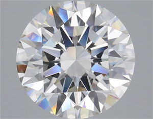 Picture of Lab Grown Diamond 5.09 Carats, Round with Ideal Cut, G Color, VVS2 Clarity and Certified by IGI