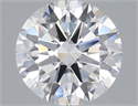 Lab Grown Diamond 2.70 Carats, Round with Excellent Cut, D Color, VVS2 Clarity and Certified by IGI