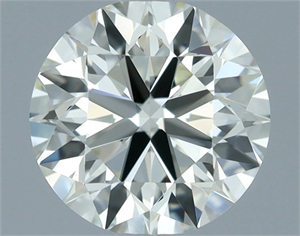 Picture of Natural Diamond 1.11 Carats, Round with Excellent Cut, J Color, IF Clarity and Certified by IGI