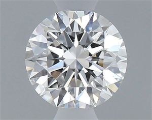 Picture of Natural Diamond 0.40 Carats, Round with Excellent Cut, E Color, VS2 Clarity and Certified by GIA