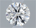 Natural Diamond 0.42 Carats, Round with Excellent Cut, H Color, VS2 Clarity and Certified by GIA