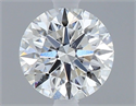 Diamante Natural 0.40 quilates, Redondo , Color E, claridad SI2 y certificado GIA