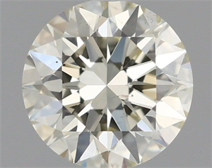 Picture of Natural Diamond 0.71 Carats, Round with Excellent Cut, L Color, SI1 Clarity and Certified by IGI