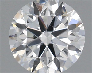 Foto Diamante Natural 0.40 quilates, Redondo , Color F, claridad SI1 y certificado IGI de