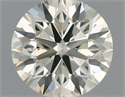 Natural Diamond 0.50 Carats, Round with Excellent Cut, K Color, VS2 Clarity and Certified by IGI