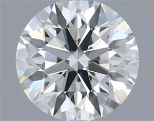 Picture of Natural Diamond 0.44 Carats, Round with Excellent Cut, E Color, VS1 Clarity and Certified by IGI