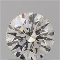 Natural Diamond 0.62 Carats, Round with Excellent Cut, K Color, SI2 Clarity and Certified by GIA