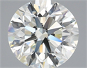 Diamante Natural 2.50 quilates, Redondo , Color J, claridad VVS2 y certificado IGI