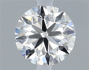 Picture of Natural Diamond 0.50 Carats, Round with Very Good Cut, F Color, VS2 Clarity and Certified by GIA