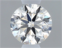 Diamante Natural 0.50 quilates, Redondo , Color F, claridad VVS1 y certificado GIA