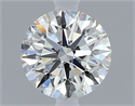 Diamante Natural 0.50 quilates, Redondo , Color H, claridad VS1 y certificado GIA