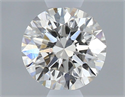 Diamante Natural 0.52 quilates, Redondo , Color I, claridad VS1 y certificado GIA