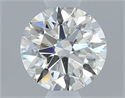 Diamante Natural 0.57 quilates, Redondo , Color J, claridad VS1 y certificado GIA