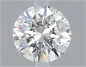 Natural Diamond 0.50 Carats, Round with Excellent Cut, F Color, VVS2 Clarity and Certified by GIA