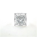 Natural Diamond 0.77 Carats, Princess with  Cut, D Color, VS1 Clarity and Certified by GIA