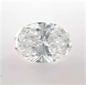 Natural Diamond 1.40 Carats, Oval with  Cut, E Color, VVS2 Clarity and Certified by GIA