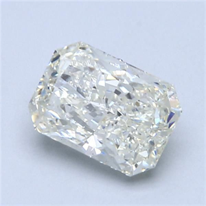 Picture of Natural Diamond 2.20 Carats, Radiant with  Cut, H Color, SI2 Clarity and Certified by HRD