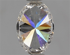Picture of Natural Diamond 0.61 Carats, Oval with  Cut, I Color, VVS1 Clarity and Certified by GIA