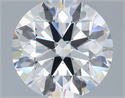 Diamante Natural 2.01 quilates, Redondo , Color F, claridad VS2 y certificado IGI