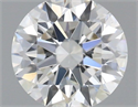 Natural Diamond 0.42 Carats, Round with Excellent Cut, H Color, VS1 Clarity and Certified by GIA
