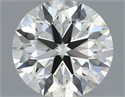 Natural Diamond 0.83 Carats, Round with Excellent Cut, I Color, VVS1 Clarity and Certified by IGI
